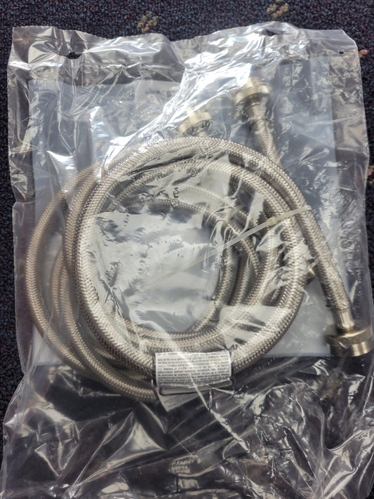 5304507962 Smart Choice 5' Stainless Steel Fill Hose, 2 Pack