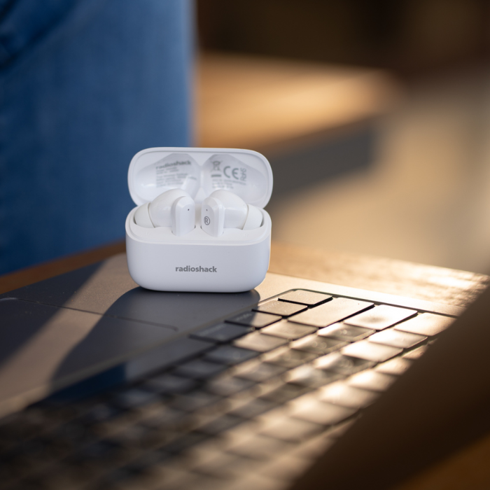 True Wireless Earbuds 380MAH Active Noise Cancelling ENC IPX5 White 3304380