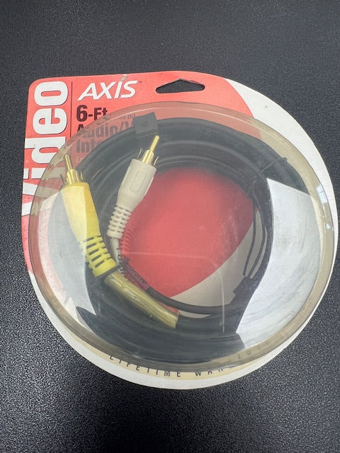 6 Foot Audio/Video Interconnect Cable AV81602