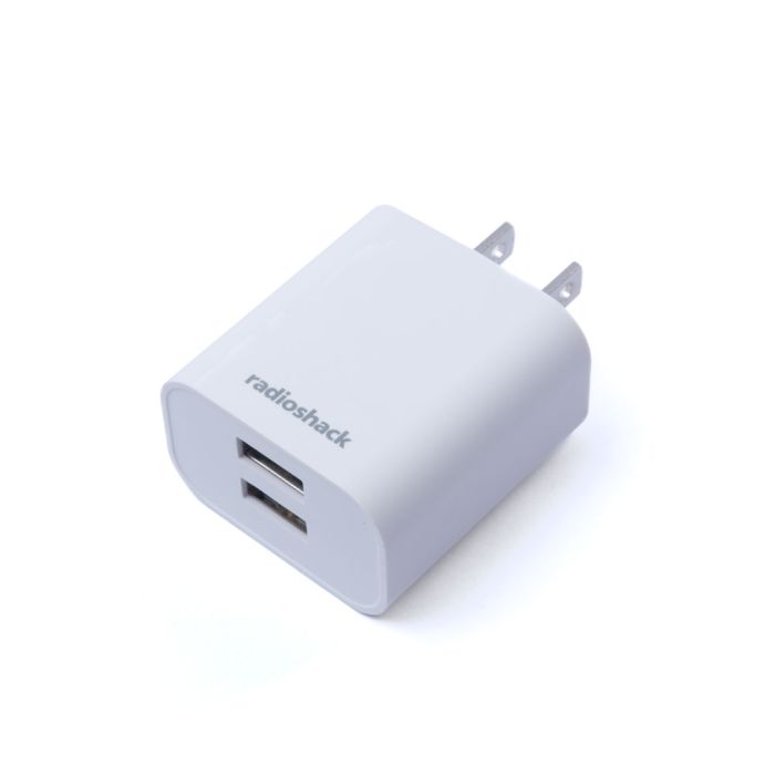 RadioShack Dual USB Port Wall Charger 2605163