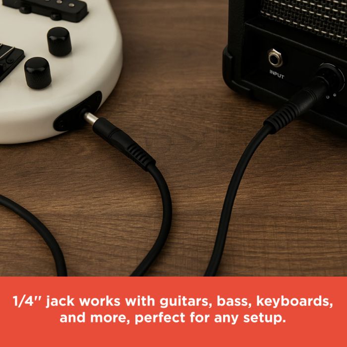 RadioShack 1/4 Instrument Cable 1202235 12 Feet