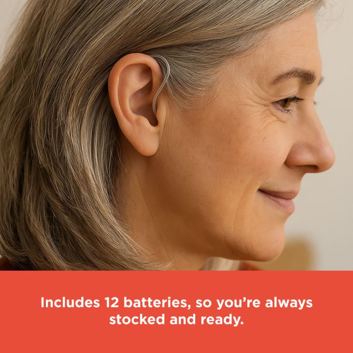 RadioShack Hearing Aid Battery, Size 13, 6 Pack, 2302524