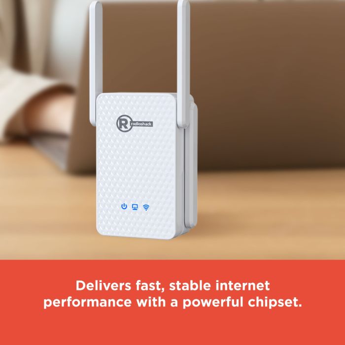 RadioShack WiFi 3000 Mbps High Speed Repeater 2505010