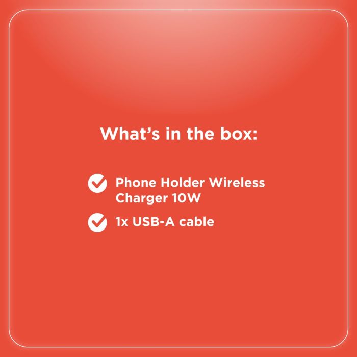 RadioShack Phone Holder Wireless Charger 10W 2733350