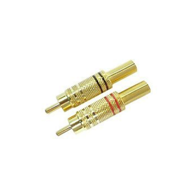 Philmore MSG10 Gold-Plated RCA Cable Plug