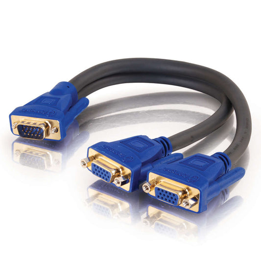 Ultima™ One HD15 Male to Two HD15 Female SXGA Monitor Y-Cable