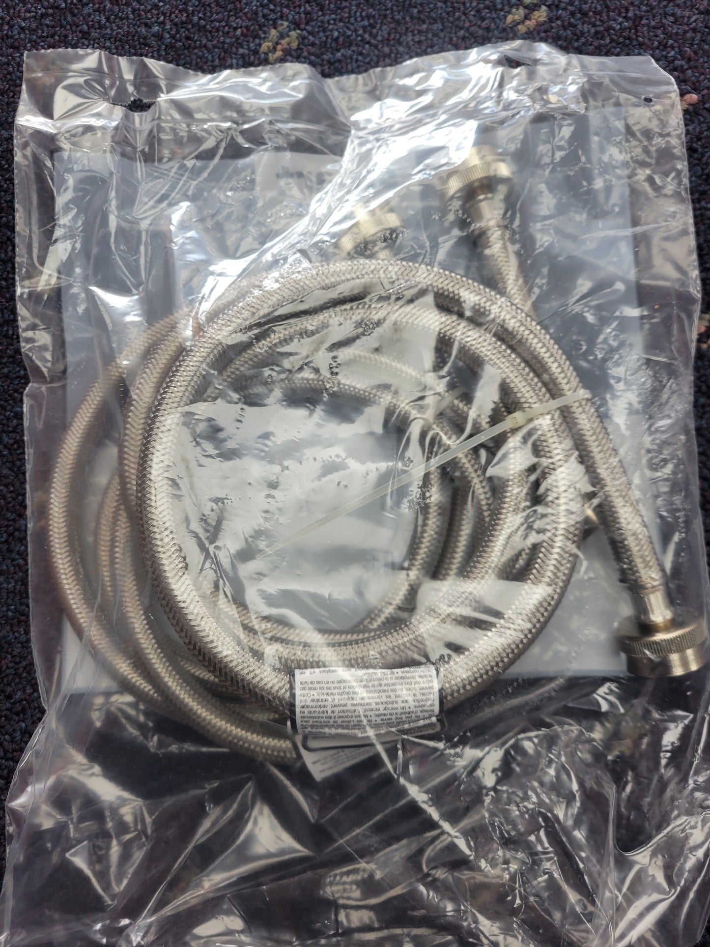 5304507962 Smart Choice  5' Stainless Steel Fill Hose, 2 Pack