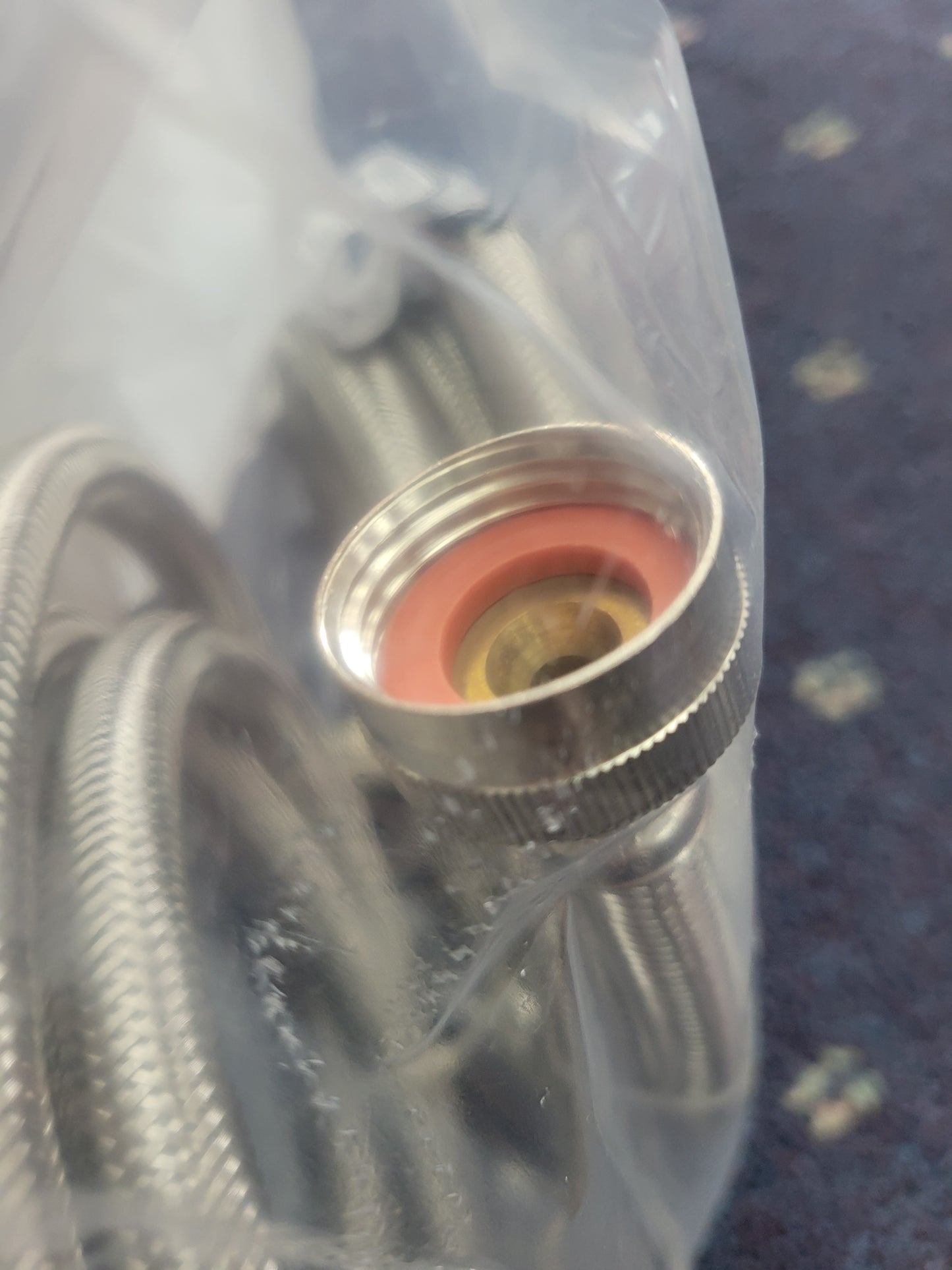 5304507962 Smart Choice  5' Stainless Steel Fill Hose, 2 Pack