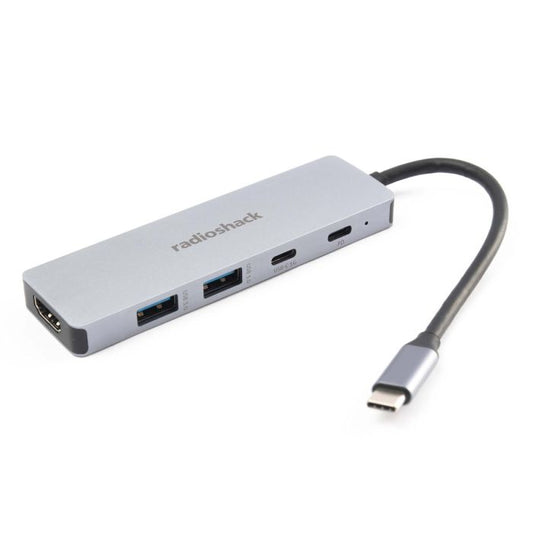 RadioShack 5 Port 2 Type C 2 USB HDMI Type C Adapter 2605172