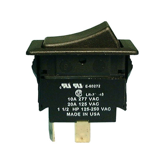 Philmore 30-640 H.D. Rocker Switch, DPST, 20A@125V AC, ON-ON