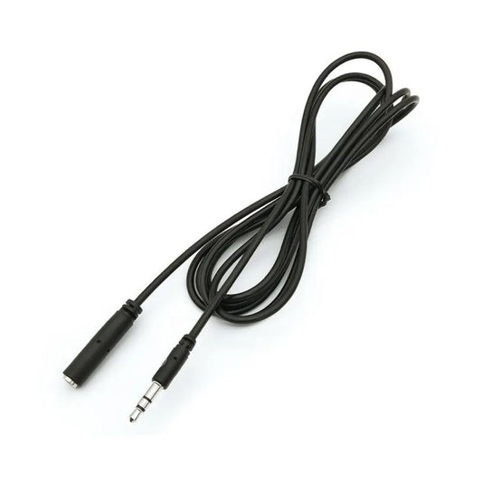 RadioShack 3.5mm Male to Female Extension Round Cable - 1.8m (6 Feet) 4203233