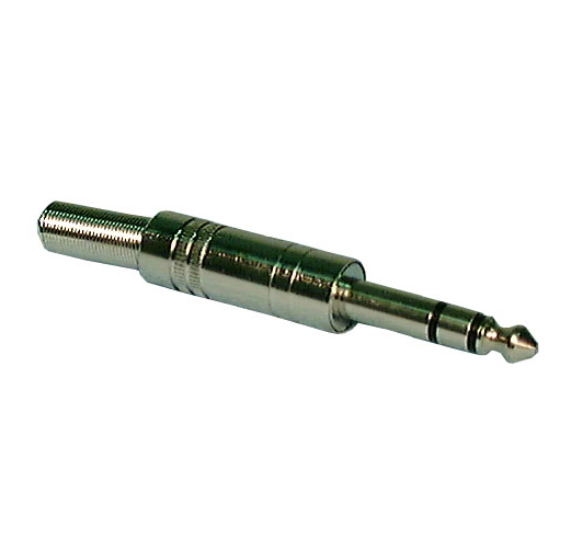 Philmore 524WS 1/4" Shielded Stereo Plug w/ Strain Relief - 3 Conductor