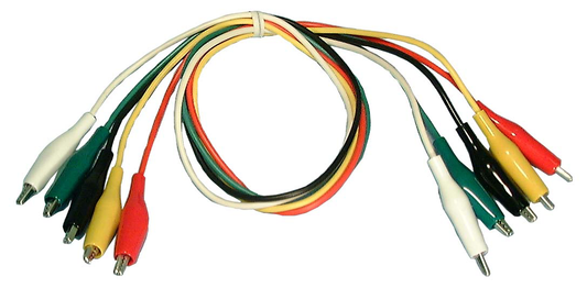 Philmore SA44  22'' Length Alligator Test Cord Wire Set 5 Leads No. SA44